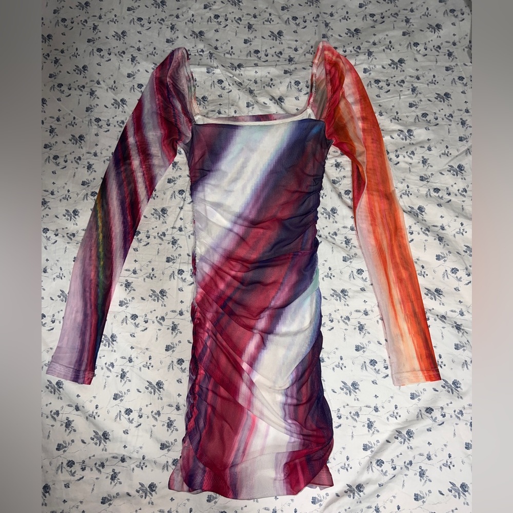 PRINCESS POLLY MULTI COLOR DRESS